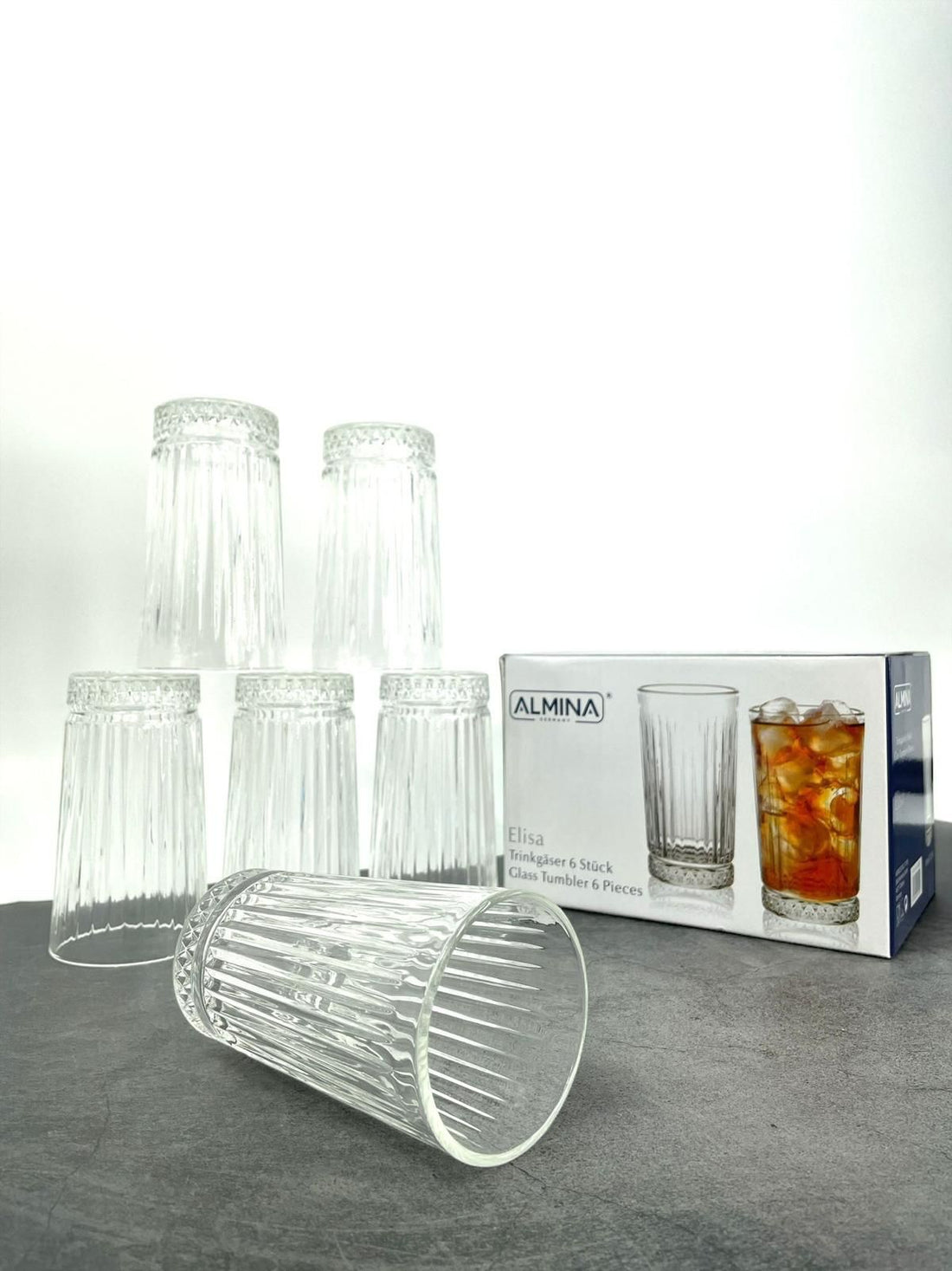 Almina - Elisa Drikkeglas 6 stk.