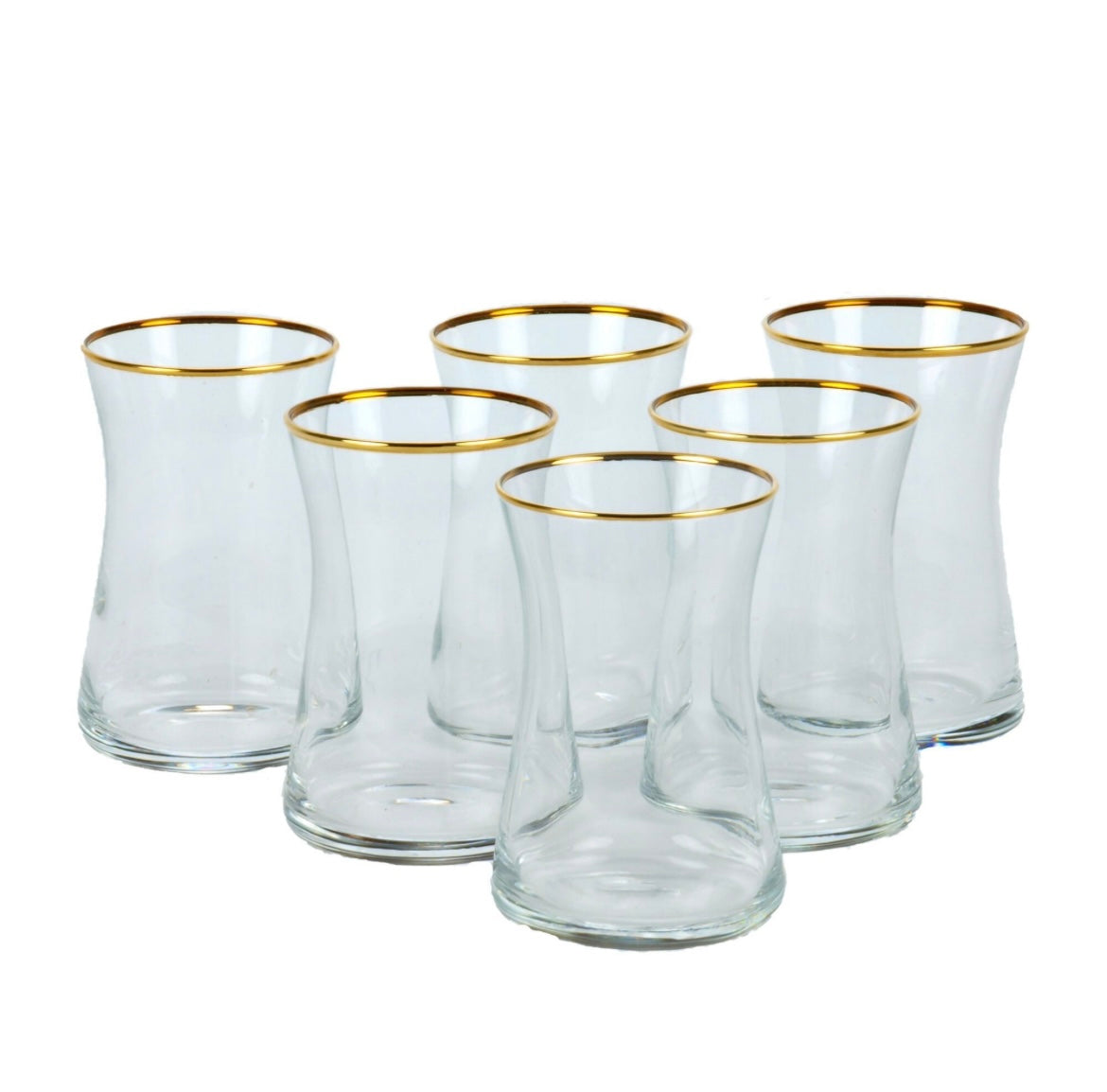 Bricard - Marmor Te & Kaffe kopper 18 Dele