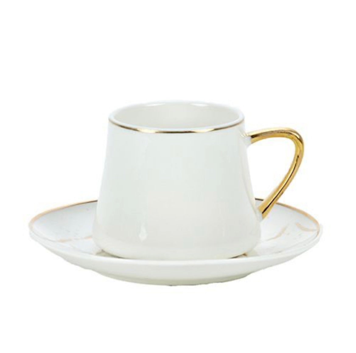 Bricard - Marmor Te & Kaffe kopper 18 Dele