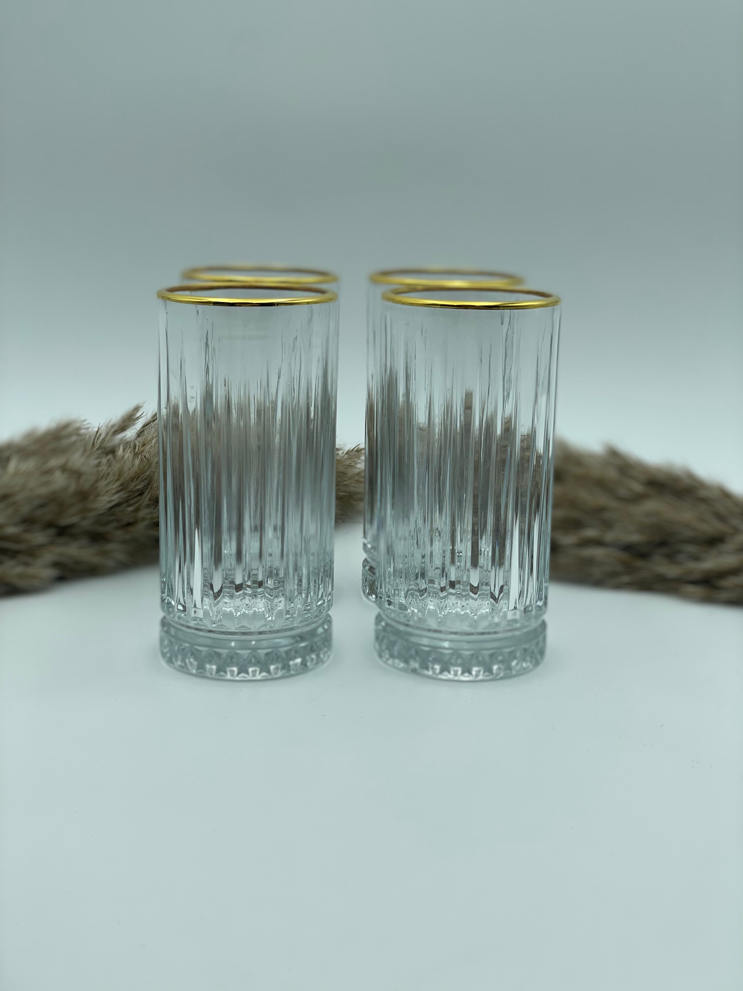 Pasabahce - Elysia Golden Touch 280 ml 4 stk.