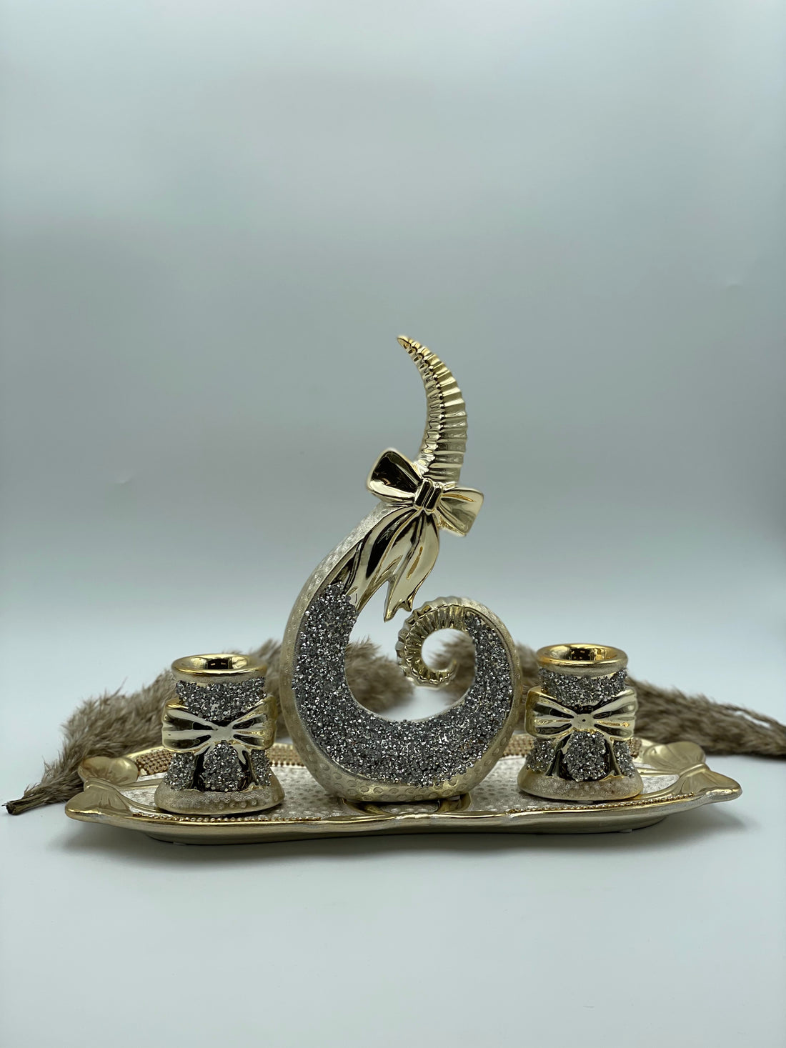 Almina - Dekorativ Lysestage 4 Dele.