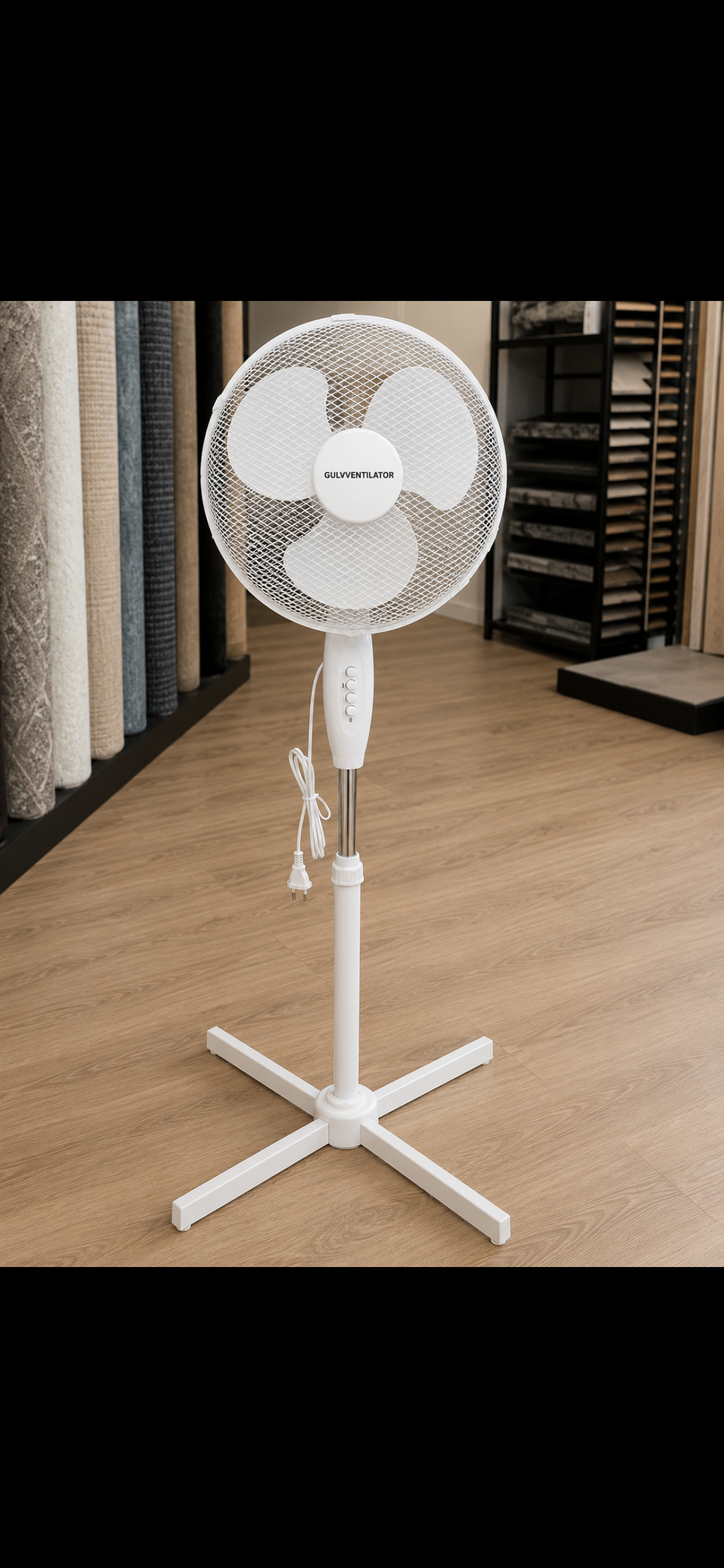 Gulvventilator 40cm