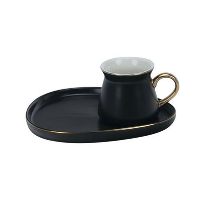 Bricard - Sort Oval Espresso 12 Dele