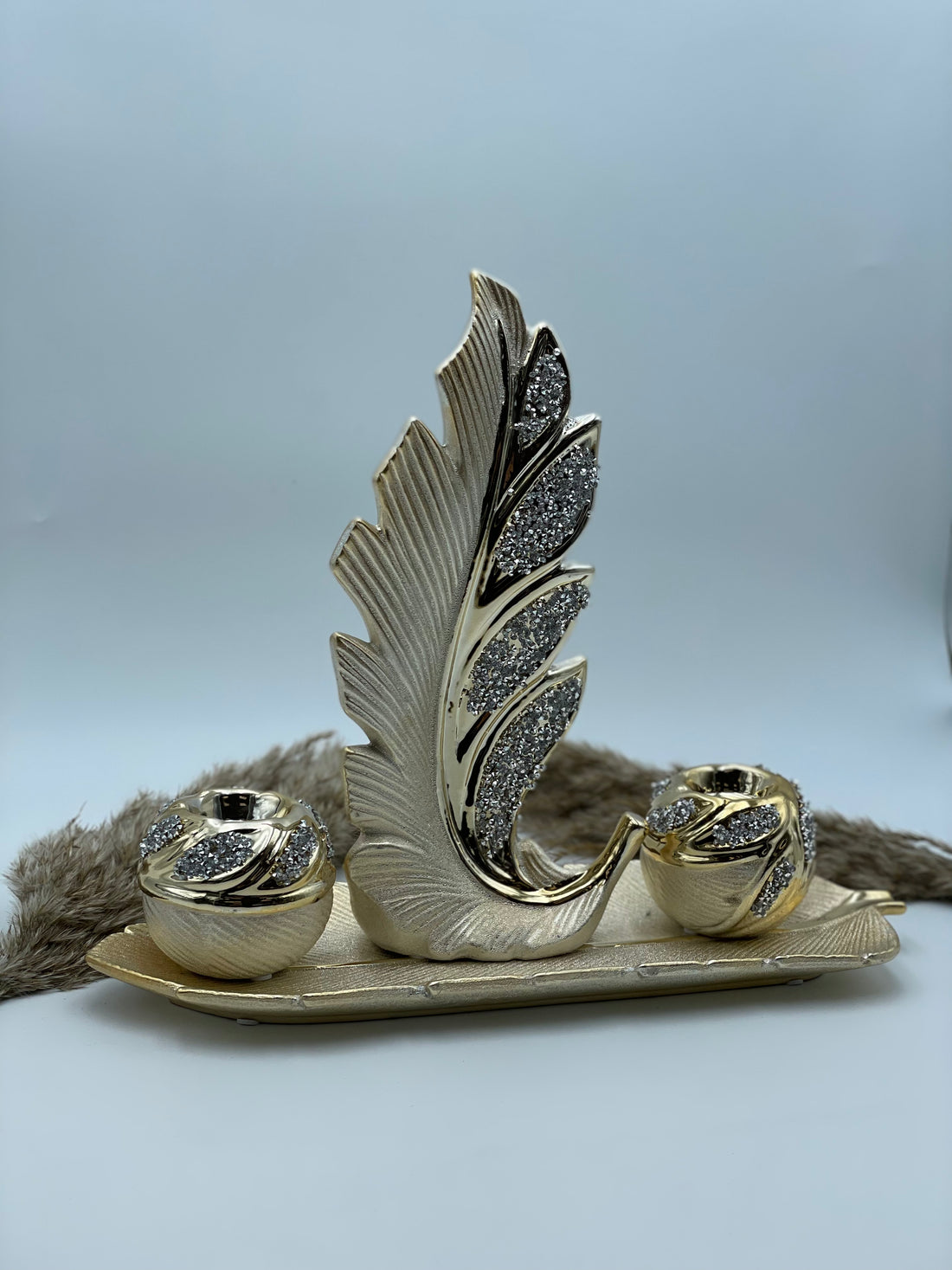 Almina - Dekorativ Lysestage 4 Dele.