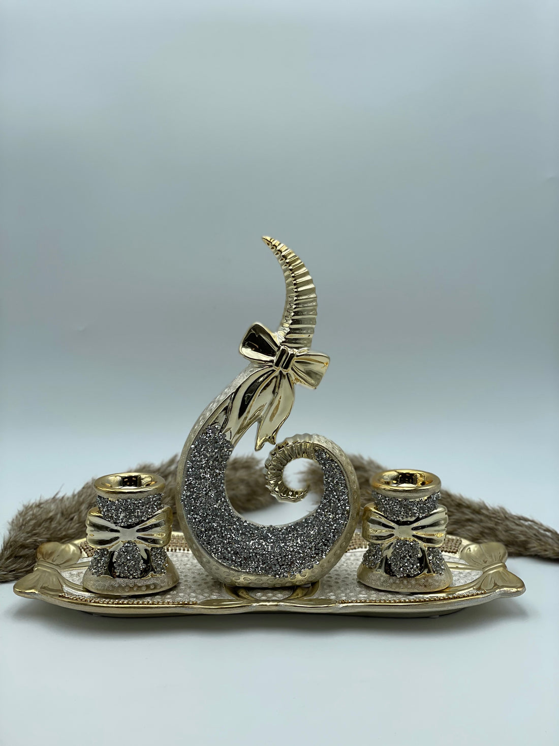 Almina - Dekorativ Lysestage 4 Dele.